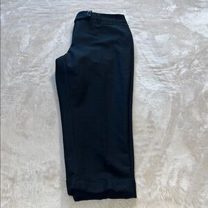 White House Black Market Women’s Black Slim Collection Cropped Ankle Pants SZ 6P